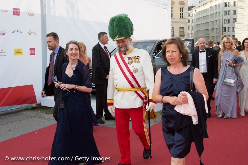 VIENNA, AUSTRIA - JUNE 26: guests attend the gala event 450 years Spanische Hofreitschule on June 26, 2015 in Vienna, Austria.  (Photo by Chris Hofer/Getty Images)