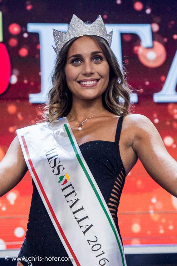Miss Italia 2016 - Finale Nazionale, Foto: Chris Hofer Fotografie & Film, Bild zeigt: Miss Italia 2016 - Rachele Risaliti