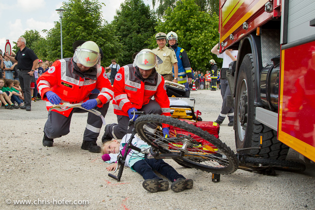 EuRegio SafetyTour 2014 Landesfinale Salzburg/Bayern (in Waging a. See), 2014-06-03; Foto: Chris Hofer