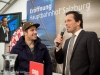 Feierliche ErÃ¶ffnung des Hauptbahnhof Salzburg, 2014-11-07, Foto: Chris Hofer, Bild zeigt: Marcel Hirscher auf der BÃ¼hne
