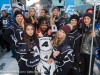 SAALBACH-HINTERGLEMM, AUSTRIA - DECEMBER 05:   Team Playbox Mintanine members Verena Stangl, Nicole Schumann, Antonia Petrova, Annetta Negare, Sarah Domke and Daria Eppert during the third and final day of the Formula Snow 2015 ski opening on December 5, 2015 in Saalbach-Hinterglemm, Austria.  (Photo by Chris Hofer/Getty Images)