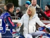 SAALBACH-HINTERGLEMM, AUSTRIA - DECEMBER 05:   Pamela Anderson and DTM racer driver Timo Scheider during the third and final day of the Formula Snow 2015 ski opening on December 5, 2015 in Saalbach-Hinterglemm, Austria.  (Photo by Chris Hofer/Getty Images)