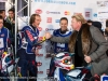 SAALBACH-HINTERGLEMM, AUSTRIA - DECEMBER 05:   Boris Becker congratulates KINI Red Bull Team during the third and final day of the Formula Snow 2015 ski opening on December 5, 2015 in Saalbach-Hinterglemm, Austria.  (Photo by Chris Hofer/Getty Images)