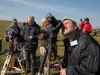 Partielle Sonnenfinsternis, beobachtet bei der Volkssternwarte am Voggenberg bei Bergheim, 2015-03-20, Foto: Chris Hofer