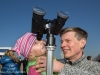 Partielle Sonnenfinsternis, beobachtet bei der Volkssternwarte am Voggenberg bei Bergheim, 2015-03-20, Foto: Chris Hofer