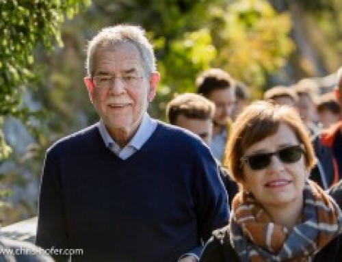 Bilder :: Wanderung mit Bundespräsidentschafts-Kandidat Alexander Van der Bellen