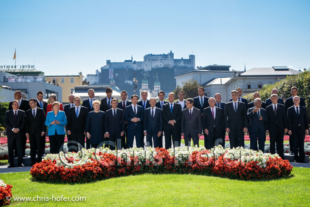 Bilder - EU-Gipfel Salzburg 2018