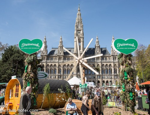 Bilder :: Eröffnung des Steiermark-Dorf am Wiener Rathausplatz