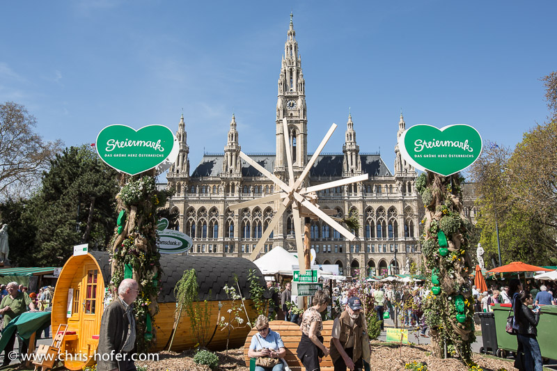 Bilder :: Eröffnung des Steiermark-Dorf am Wiener Rathausplatz