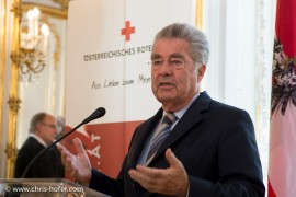 Bilder :: Empfang Delegation Rotes Kreuz durch Bundespräsident Dr. Heinz Fischer